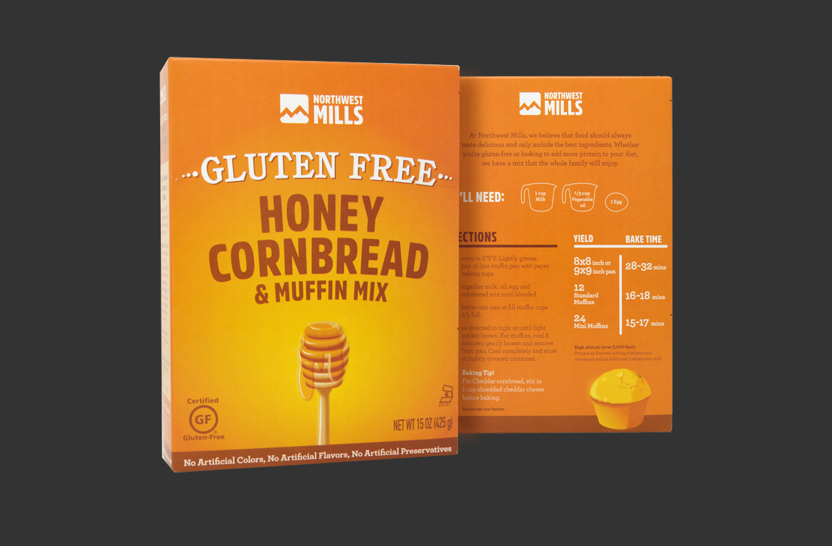 Northwest Mills Gluten Free Cornbread Mix